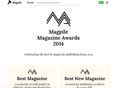 Magpile Magazine Awards awards magazine magpile