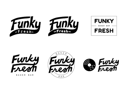 Funky Fresh exploration cafe funky logo restaurant