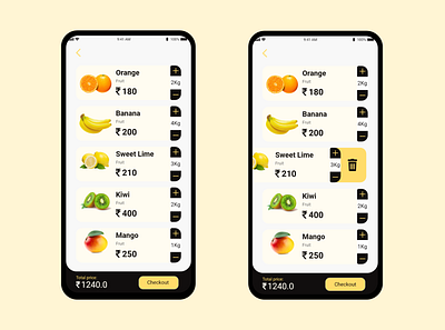Grocery store app app app ux cart cart ux design food app food delivery app grocery app grocery store mobile mobile app design mobile ui ui ui design ux