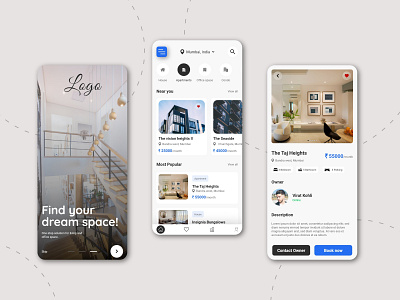 Real Estate App android app building design house ios mobile mobile app real estate rent ui ui design ux