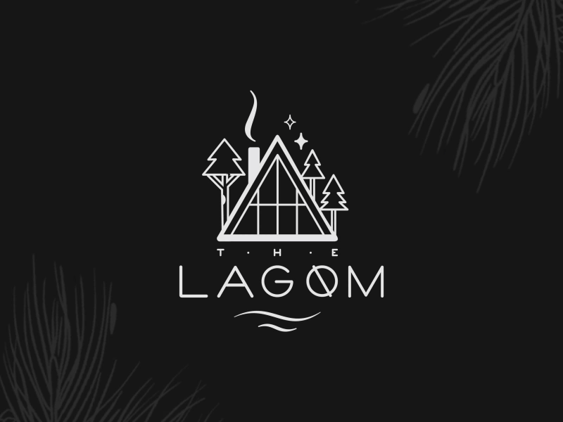 Logo Lagom animation branding design graphic design logo motion graphics