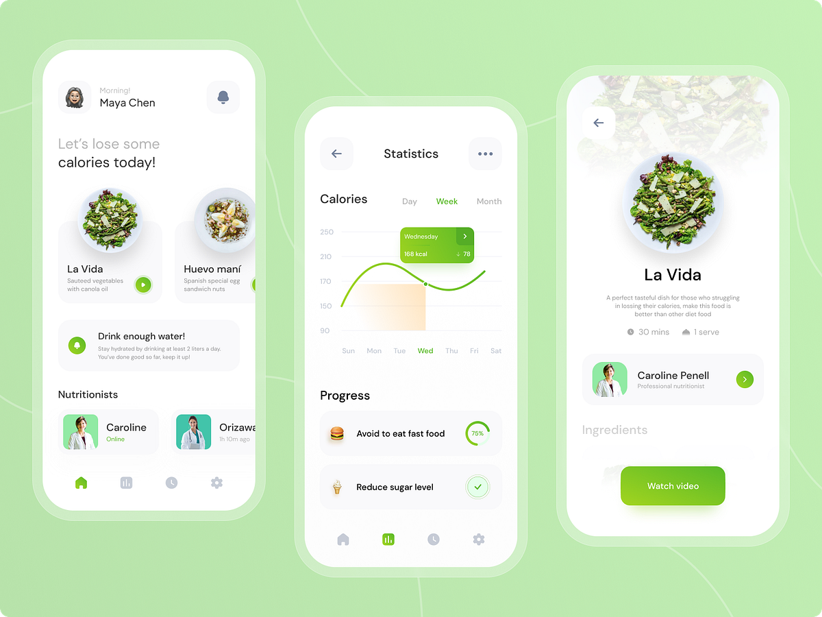 healthfud-diet-food-recipe-apps-by-firman-jabbar-for-vektora-on-dribbble