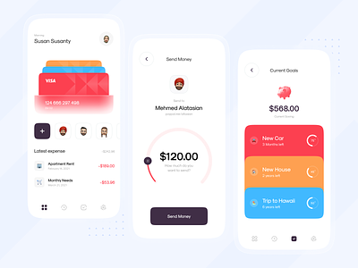 Finance Management Apps - UI Design