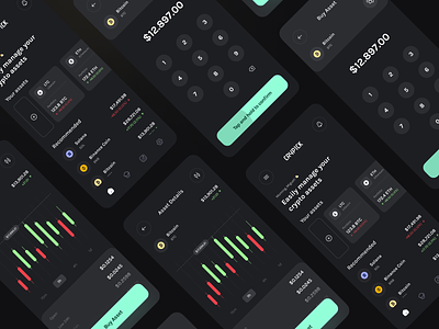 Crypick – Crypto Currency Platform Apps bitcoin coinbase crypto crypto apps crypto asset crypto market cryptocurrency ios meraverse mobile apps nft trading ui uidesign ux uxdesign