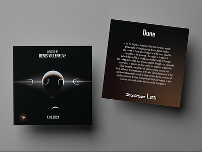 "Dune" flyer