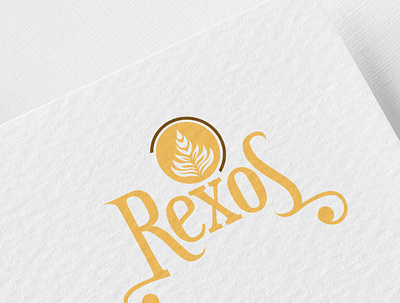 Rexos Coffee Shop branding coffee coffeeshop logo logo design