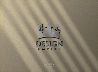 3D Logo Mockup Design 3d 3d design creative design logo mockup presentation wood