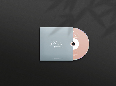 CD Cover Mockup branding cd corporate data media minimalist mockup music packaging product psd video