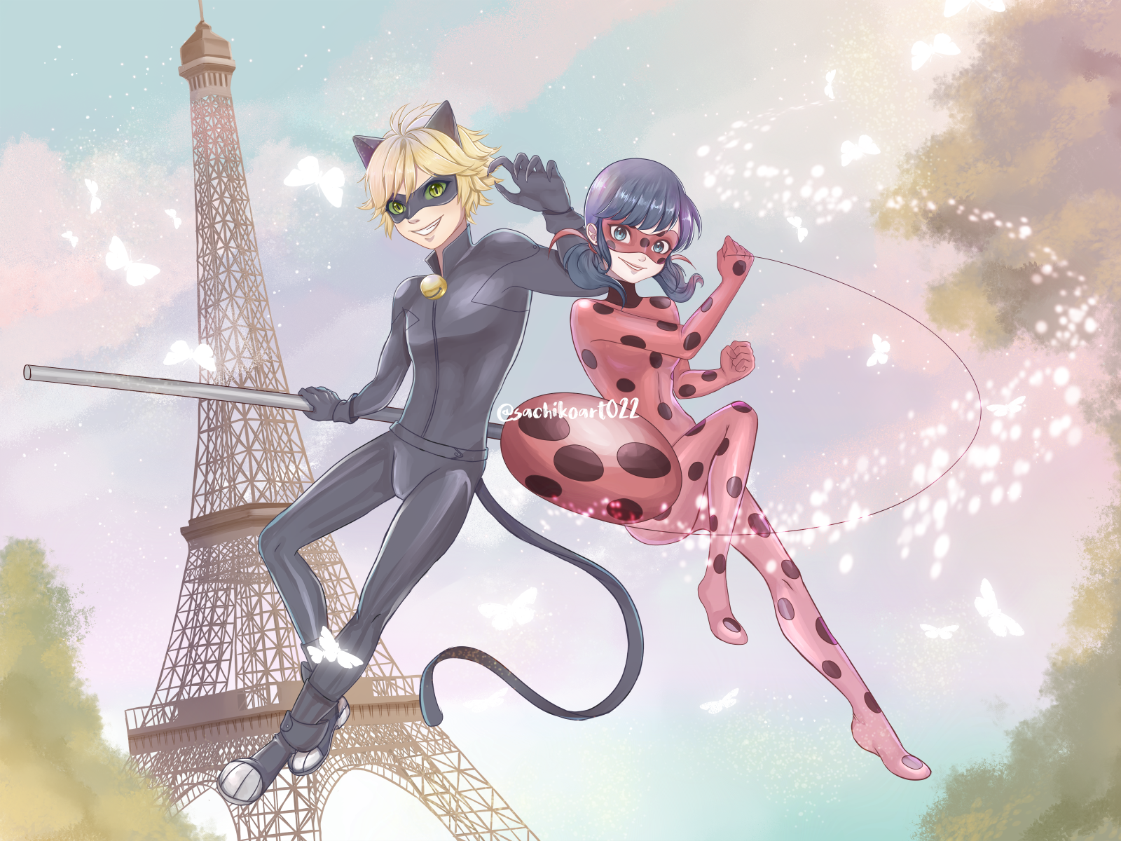 Miraculous: Ladybug and Catnoir by Sachiko on Dribbble