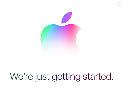 Apple Event 6s apple banner colorful design event ios iphone iphone6s logo tv vector
