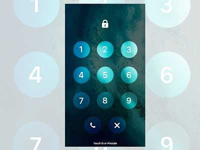 iOS 11 Lockscreen Concept