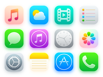 iOS 11 Icon Concept