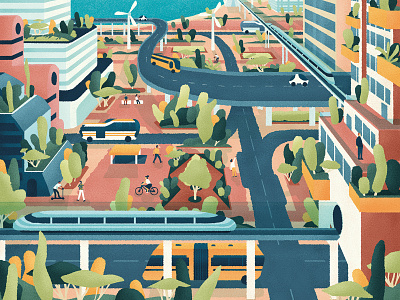 Smart Cities by MUTI on Dribbble