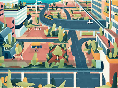 Smart Cities by MUTI on Dribbble