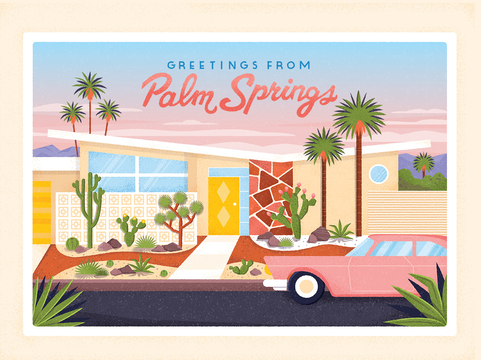 Palm Springs by MUTI on Dribbble