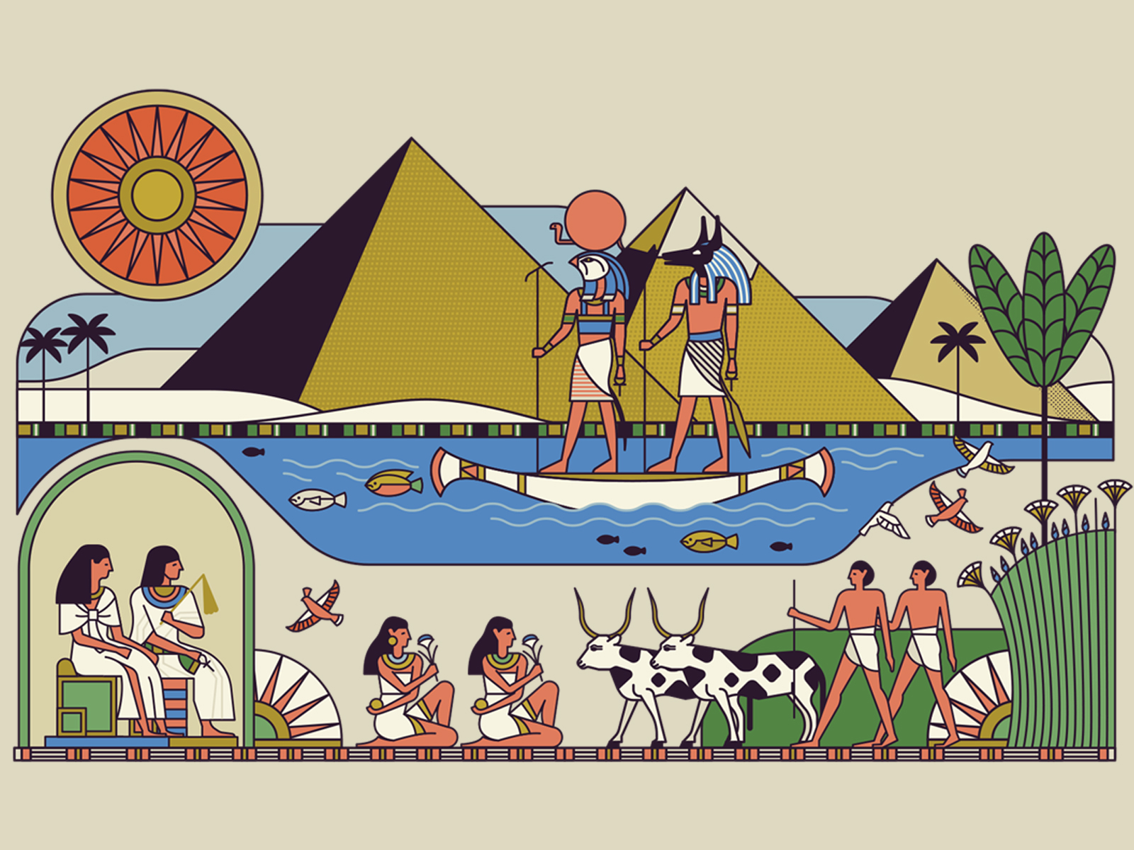 ancient-egypt-by-muti-on-dribbble