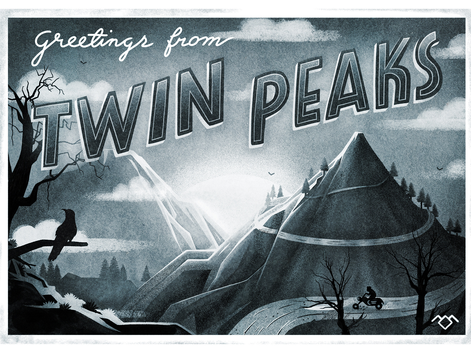 Twin Peaks by MUTI on Dribbble