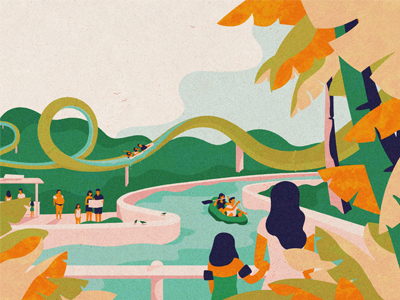 Water Park by MUTI on Dribbble