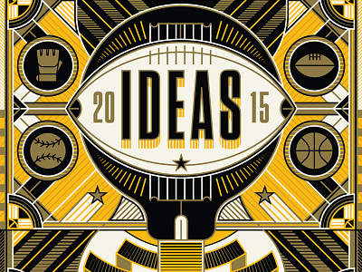 ESPN Ideas 2015 baseball basketball border decorative football glove graphic lightbulb mma