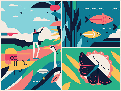 Beaches & Parks by MUTI on Dribbble