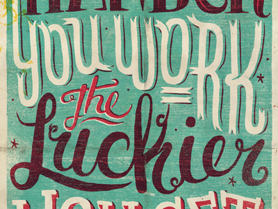 Design Times typography hand drawn african