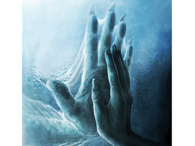 The Shape of Water character creature digital painting fantasy film hand illustration poster science fiction texture water