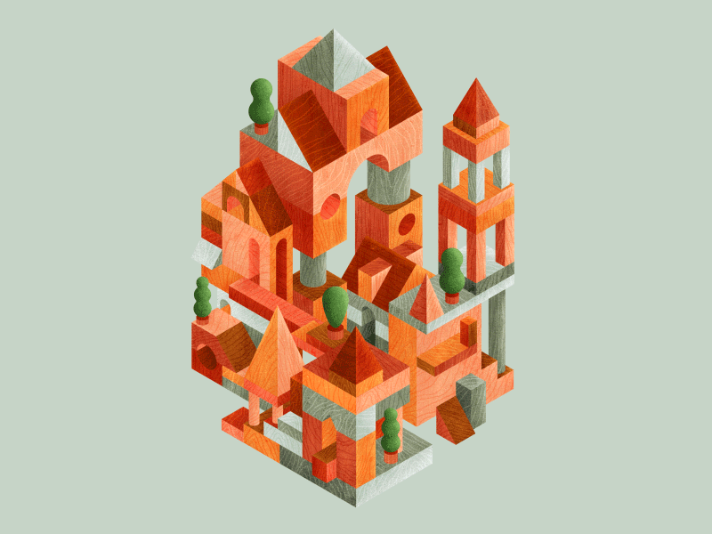 Tabletalk theology grow drawing editorial blocks build christian building texture gif illustration