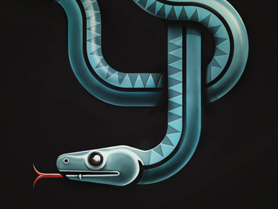 Sssnakes pt.II by MUTI on Dribbble