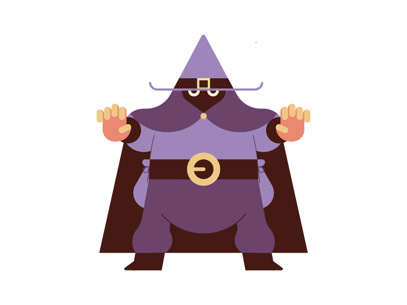 Wizard animation. Groood.