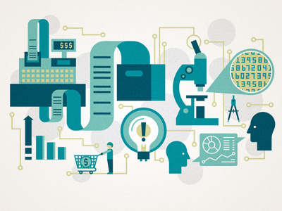 Agile customer insight vector customers data retail