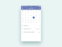 To do list app (2) by Zep on Dribbble