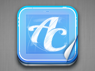 App Cooker Icon, without the Pencil app cooker blueprint icon ipad mockup