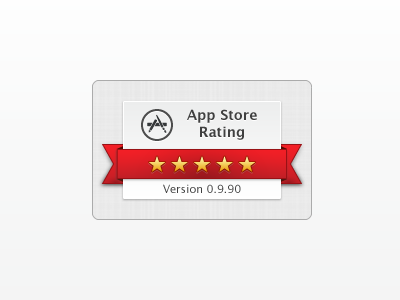 App Store Rating Banner