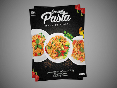 Restaurant Flyer flyer food flyer pasta flyer restaurant flyer