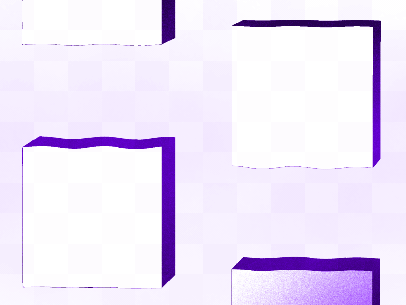 Purple Cubes