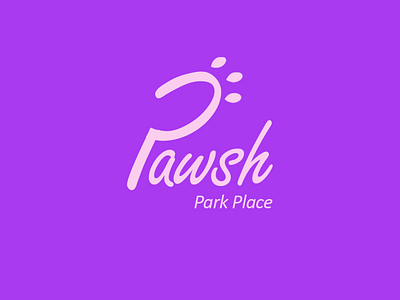 Pawsh behance brand identity dribbble logo logodesign