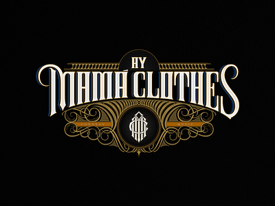 LETTERING LOGO- MAMÁ CLOTHES