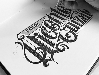 Tatto vicente guizar. sketch lettering logo design lettering lettering artist lettering logo letters logo typography