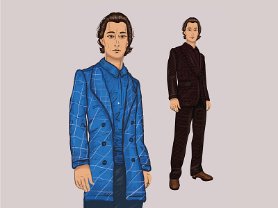 The Gentlemen Matthew Mcconaughey artwork fashion design fashion illustration fashionlook film illustraion illustration lookbook movies outfit streetstyle