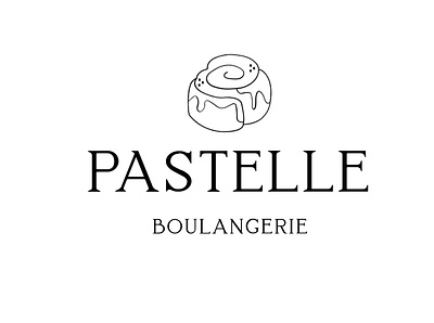 Pastelle boulangerie logo brand identity branding logo logotype vector visual identity visualization