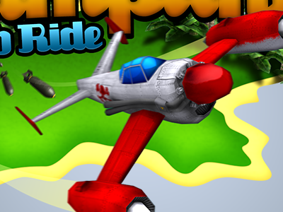 Steampunk:Bomb Ride airplane bomb color game mobile splash steampunk