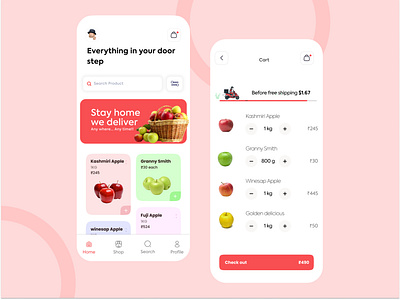 Just Apples - A fruit delivery app