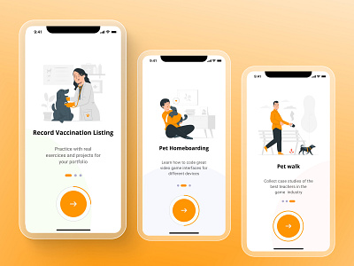 Login Screens app login onboarding ui ux