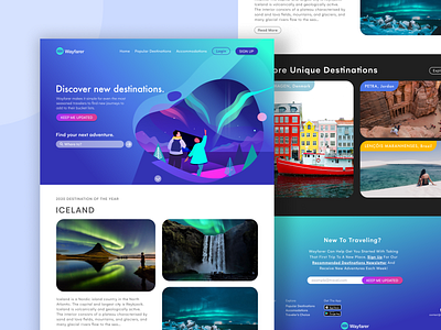 Travel Landing Page