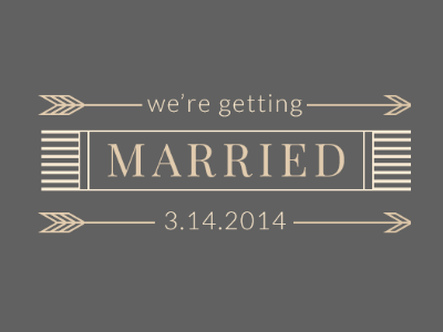 save the date overlay