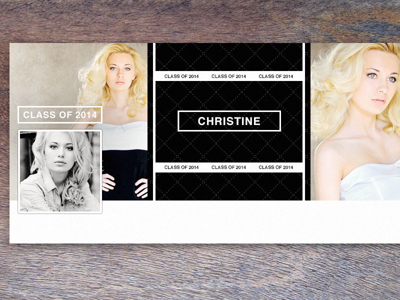 chanel inspired psd template by Jessica Johnson on Dribbble