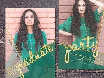 senior graduation template gold foil gold graduation luxe metallic photography template