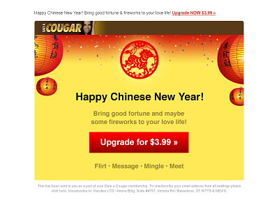 chinese new year promo email