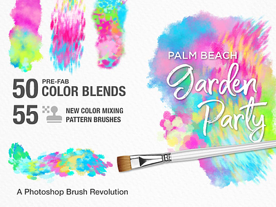 Photoshop Breakthrough! Palm Beach Garden Party Brush Studio