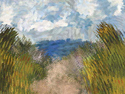 messy impressionist